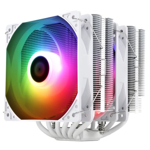 Cooler Thermalright Radiator CPU Peerless Assassin 120 SE A-RGB Alb - Turn dublu - LGA1851/LGA1700/AM5