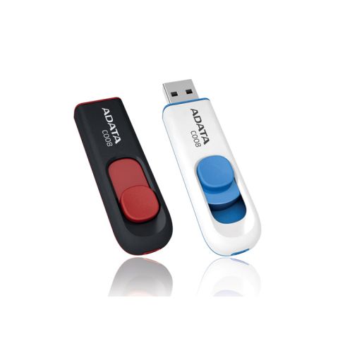 C008 Capless Sliding USB Flash Drive - 16 GB
