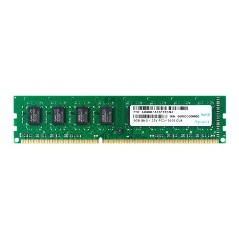 Memorie Apacer 4GB Memorie pentru desktop - DDR3 DIMM PC12800 512x8 @ 1600MHz