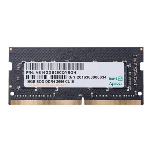 Memorie Apacer 16GB Memorie pentru notebook - DDR4 SODIMM 2666MHz, 1024x8