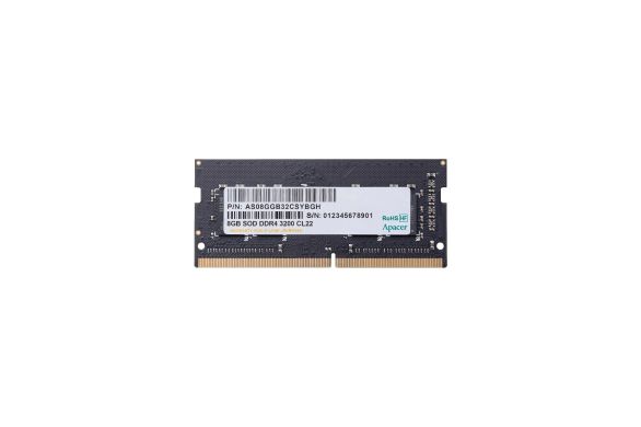 Memorie Apacer 8GB Memorie pentru notebook - DDR4 SODIMM 3200MHz