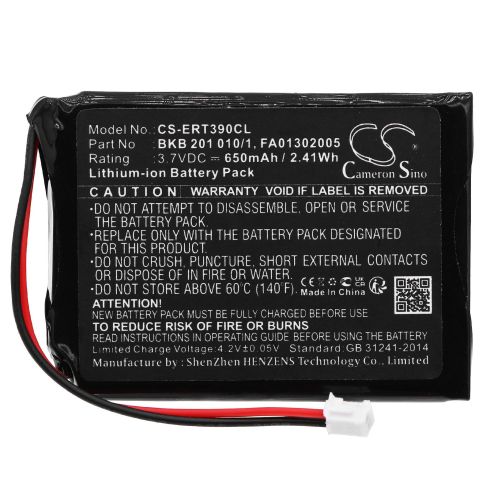Battery for cordless phone Avaya DECT 3720   3,7V 650mAh LiIon CAMERON SINO