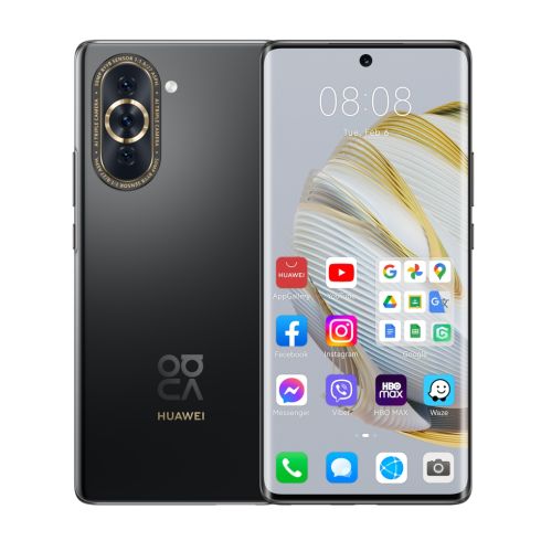 Mobile phone Huawei Nova 10 Pro Starry Black, GLA-LX1, 6.78", 2652x1200, Qualcomm Snapdragon 778G, 8GB+256GB, CAM 50+8+2MP/60+8MP Fron Camera, 4500mAh, FPT, BT5.2, USB Type- C 2.0, HMS, EMUI 12