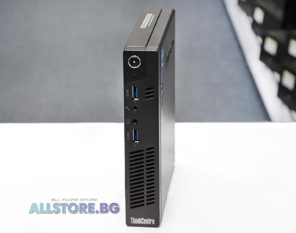 Lenovo ThinkCentre M92p, Intel Core i5, 8192MB So-Dimm DDR3, 128GB SSD de 2,5 inchi, desktop minuscul, gradul A