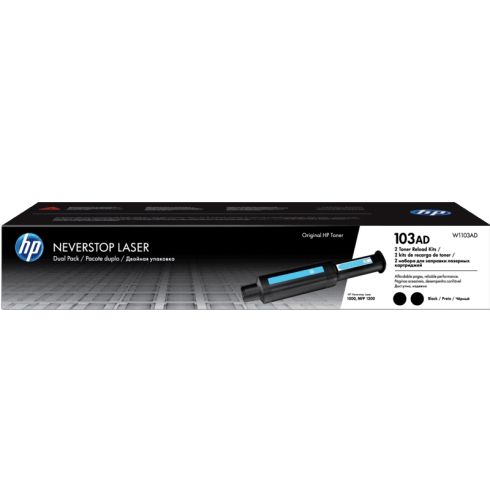 Consumable HP 103AD Neverstop Toner Reload Kit 2-Pack