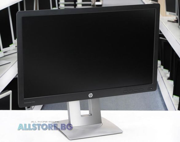 HP EliteDisplay E222, 21.Hub USB 5" 1920x1080 Full HD 16:9, argintiu/negru, gradA