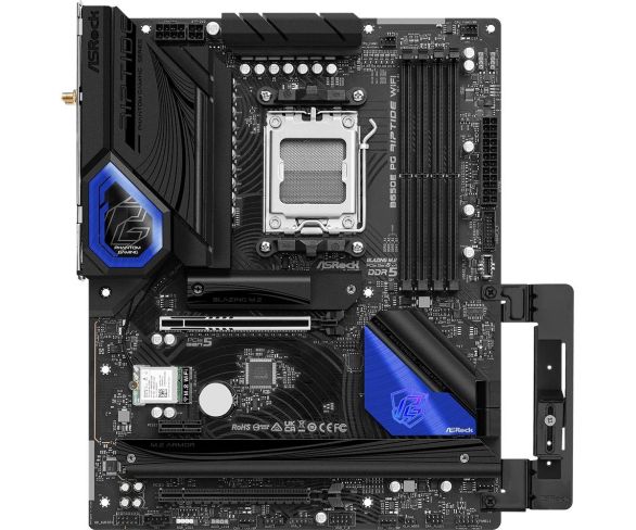 Placa de baza ASROCK B650E PG RIPTIDE WiFi, Socket AM5, ATX, 4xDDR5