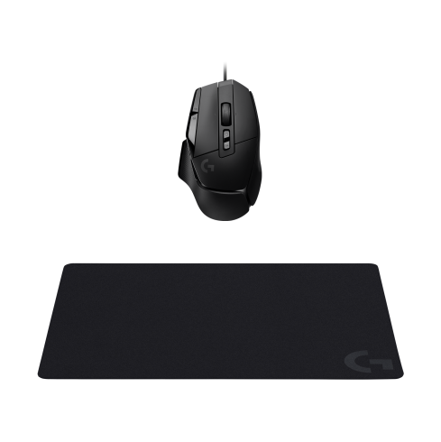 Logitech G502 X Gaming Mouse Bundle, cu fir + Mouse Pad G240