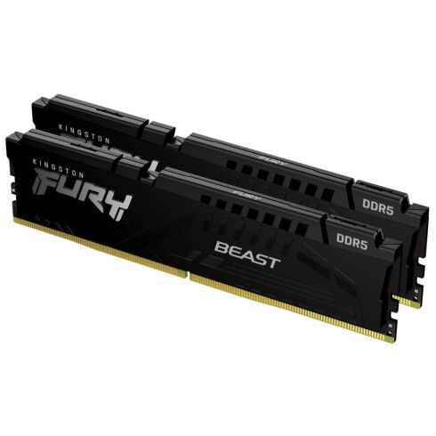 Memorie Kingston FURY Beast Black 32GB(2x16GB) DDR5 6000MHz KF560C36BBEK2-32