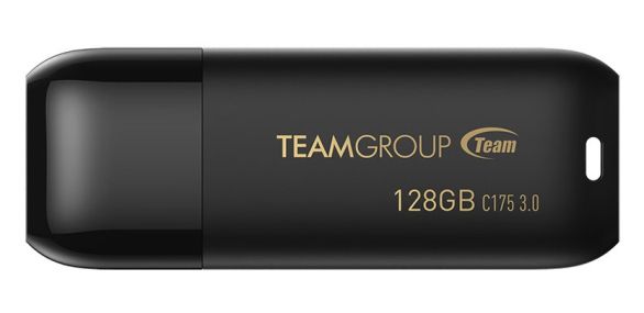 128G USB3 TEAM C175 NEGRU