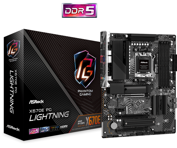 ASROCK X670E PG LIGHTNING /AM5