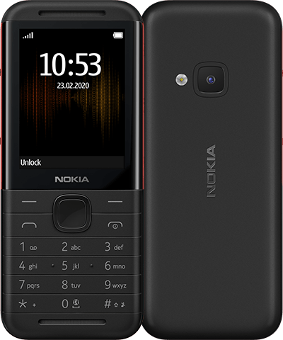 NOKIA 5310 DS NEGRU/ROSU