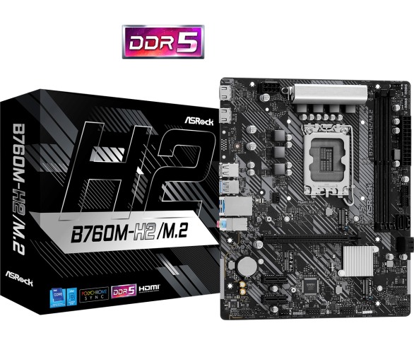 ASROCK B760M-H2/M.2 /D5/1700