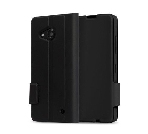 CAPACĂ FLIP MS LUMIA 550 NEGRU