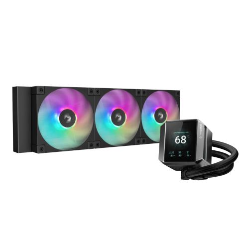 DeepCool Water Cooling MYSTIQUE 360 ARGB - LCD Screen