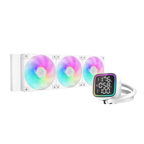 DeepCool Water Cooling LD360 WH - LED Display, A-RGB