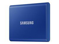 SSD portabil SAMSUNG T7 1TB USB extern 3.2 Gen 2 albastru indigo