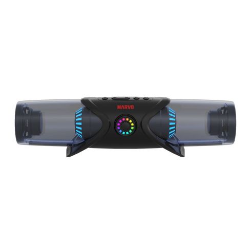 Difuzor stereo Bluetooth mobil Marvo - SG-100 - RGB