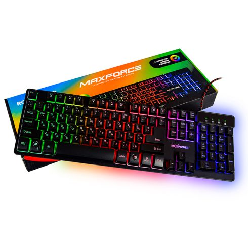 Tastatură pentru jocuri ROXPOWER MAXFORCE GK-20