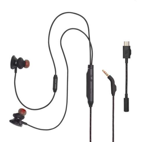 Headphones JBL Quantum 50C, In Ear, Black