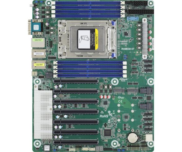 Motherboard ASROCK ROMED8-2T Workstastion Board LGA 4094 - ATX