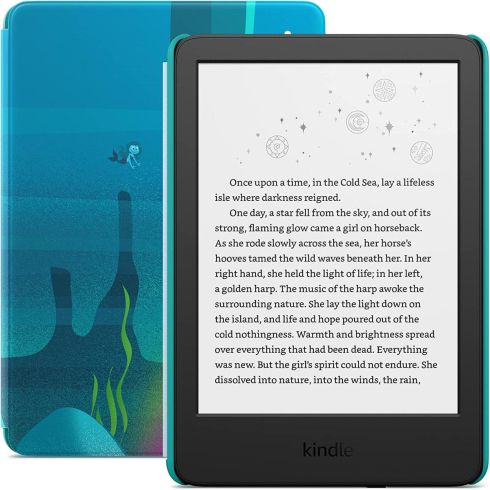 eBooks Reader Kindle 2022 kids, 6", 16GB, WiFi, Ocean explorer