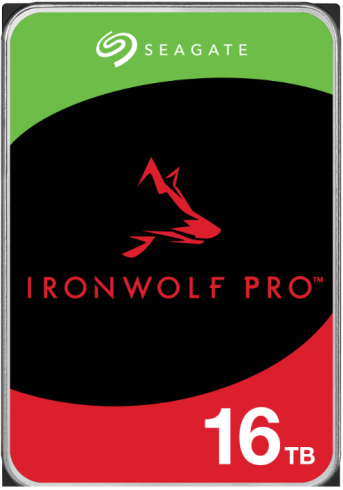 HDD SEAGATE IronWolf Pro 16TB, 7200RPM, 256MB Cache, SATA 6.0Gb/s - Factory Refurbished