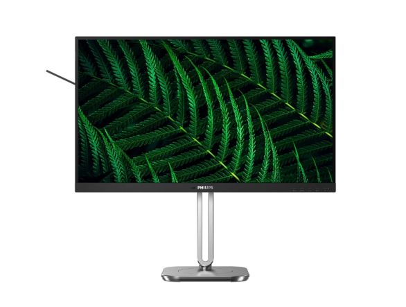 Монитор Philips 27B2G5200, 27" IPS WLED, 1920x1080@100Hz, 4ms GtG, 300cd m/2, 1000:1, 50M:1 DCR, Adaptive Sync, FlickerFree, Blue Light tech., 3Wx2, Tilt, Height Adjust, Pivot, Swivel, D-SUB, HDMI, DP, USB hub