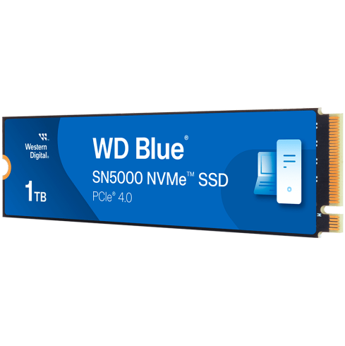 WD Blue SN5000 NVMe SSD 1TB M.2 2280 PCIe Gen4