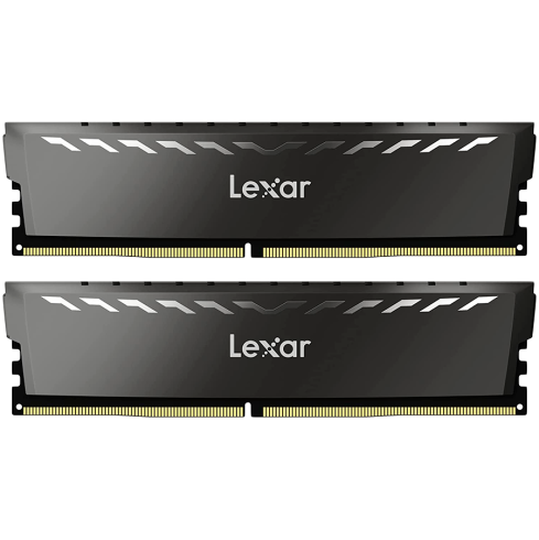 Lexar 2x8GB THOR DDR4 3200 UDIMM XMP Memory with heatsink. Dual pack