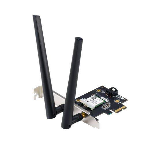 Адаптер Asus PCI-E Adapter, PCE-AXE5400, AXE5400, Tri-Band, Bluetooth 5.2, WPA3, OFDMA, MU-MIMO