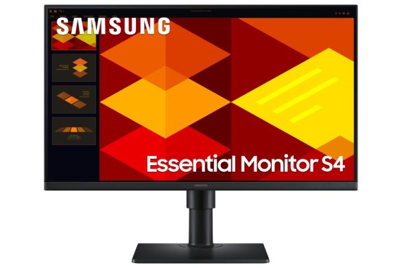 Монитор Samsung LS24D406GA, 24" IPS LED, 1920x1080,  5ms, 100 Hz,250cd/m2,HDMI, DP, USB Hub, Black