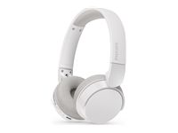 PHILIPS Headphones with mic up to 25 hours playtime white