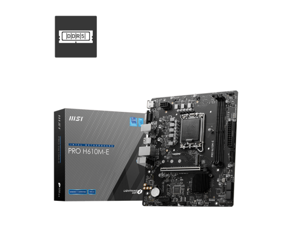 MSI PRO H610M-E DDR5 /LGA1700