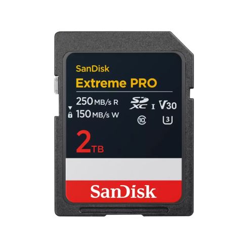 Memory card  SANDISK Extreme PRO SDHC, 2TB