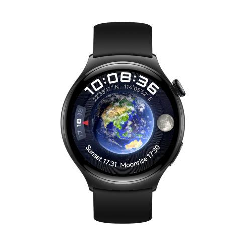 Huawei Watch 4 Archi-L19F, Amoled, 466x466, PPI 310, 2G, e-sim, Single - band GNSS, BT5.2 BR+BLE, 5ATM, 530mAh, Black