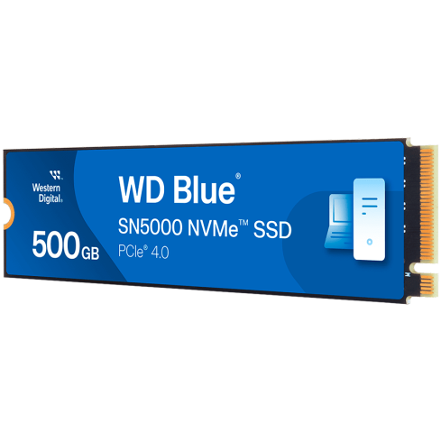 WD Blue SN5000 NVMe SSD 500GB M.2 2280 PCIe Gen4