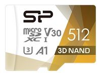 Card de memorie SILICON POWER Superior Pro Micro SDXC 512GB UHS-I U3 V30 + adaptor