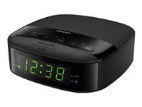 PHILIPS Radio Ararm Clock black