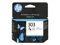 HP 303 Tri-colour Ink Cartridge