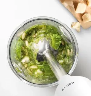 Blender Bosch MS61A4110, Blender, ErgoMixx, 800 W, Cană transparentă inclusă, Alb, antracit