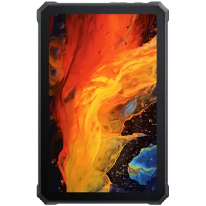 Blackview Active 8 Pro Rugged Tab 8GB/256GB, 10.36-inch FHD+ 1200x2000 IPS LCD, Octa-core, 16MP Front/48MP Back Camera, Battery 22000mAh, 33W wired charging, USB Type-C, Android 13, SD card slot, MIL- STD-810H, Black