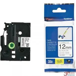 BROTHER P-Touch TZE-FX231 negru pe alb 12mm