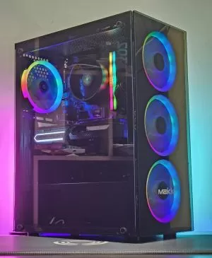  RTX 4060 / Ryzen 5-5600X / RAM 32GB RGB / SSD NVMe 512GB / Геймърси компютър