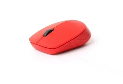 Mouse optic wireless RAPOO M100 Silențios, Multi-mode, silentios, Roșu