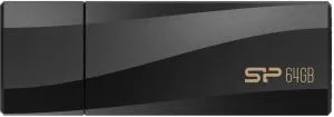 Memorie USB SILICON POWER Blaze B07, 64GB, USB 3.2, Negru