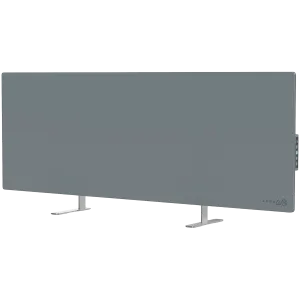 AENO Premium Eco Smart Heater, 700W, Tempered glass, Infrared+convection heating type, LED display, Plug type: Europe (E/F type), GRAY