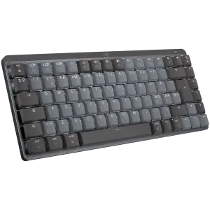 Tastatură iluminată Bluetooth LOGITECH MX Mechanical Mini pentru MAC - SPACE GREY - SUA INT'L - TACTIL