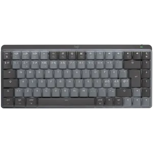 Tastatură iluminată Bluetooth LOGITECH MX Mechanical Mini pentru MAC - SPACE GREY - SUA INT'L - TACTIL
