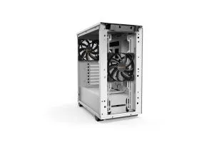 liniște! PURE BASE 500 Window White, ATX/M-ATX/Mini-ITX, 2x Pure Wings 2 140mm, 2x USB 3.2 Gen. 1, microfon + audio, capac superior interschimbabil, garanție 3 ani